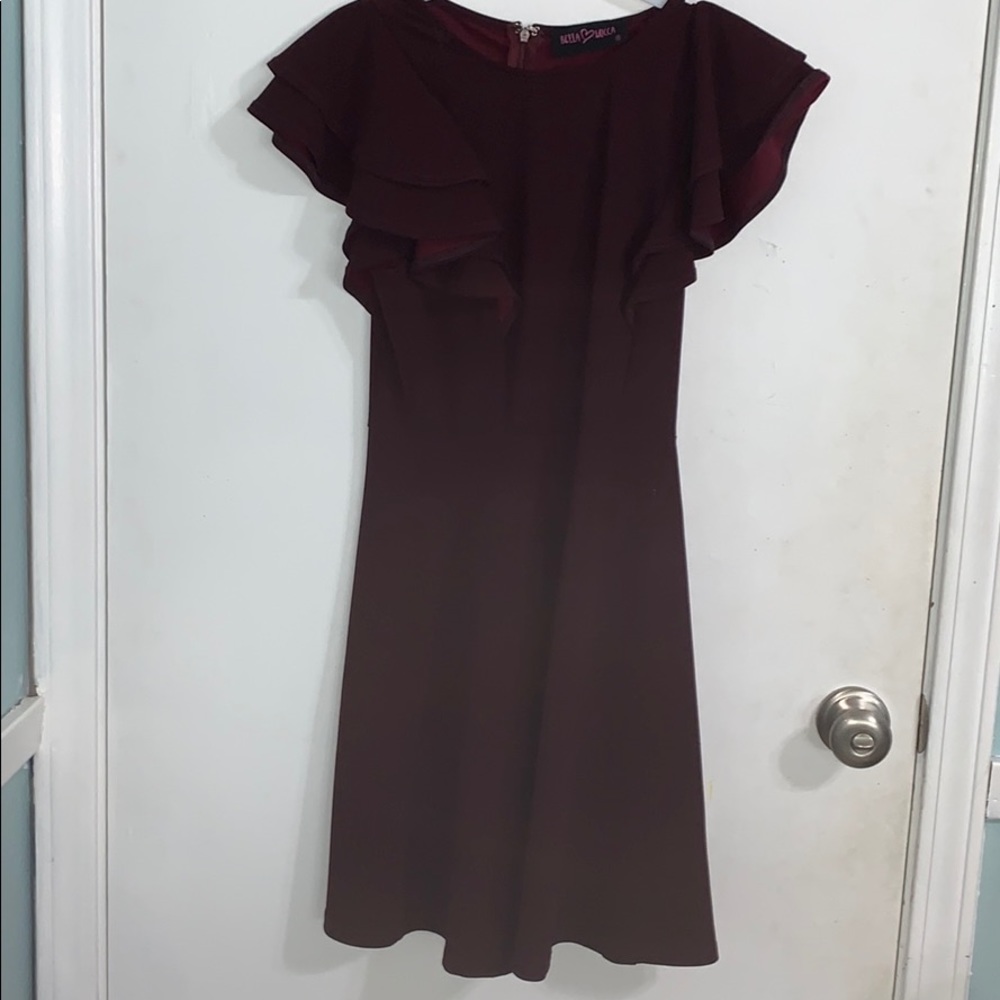 Bella Luca maroon dress